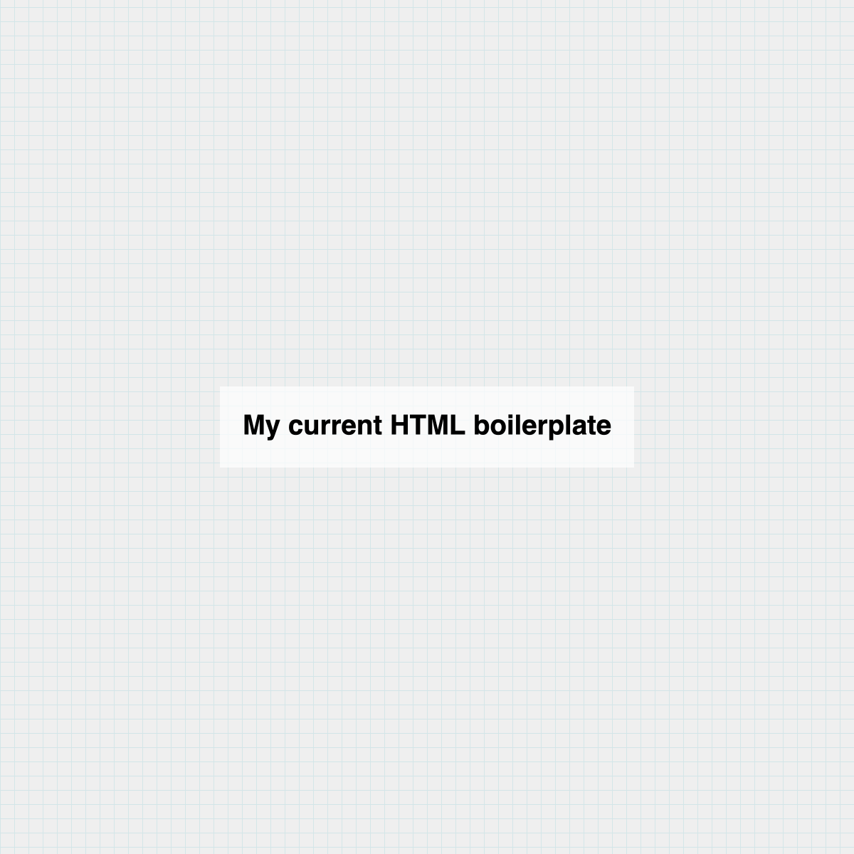 my-current-html-boilerplate