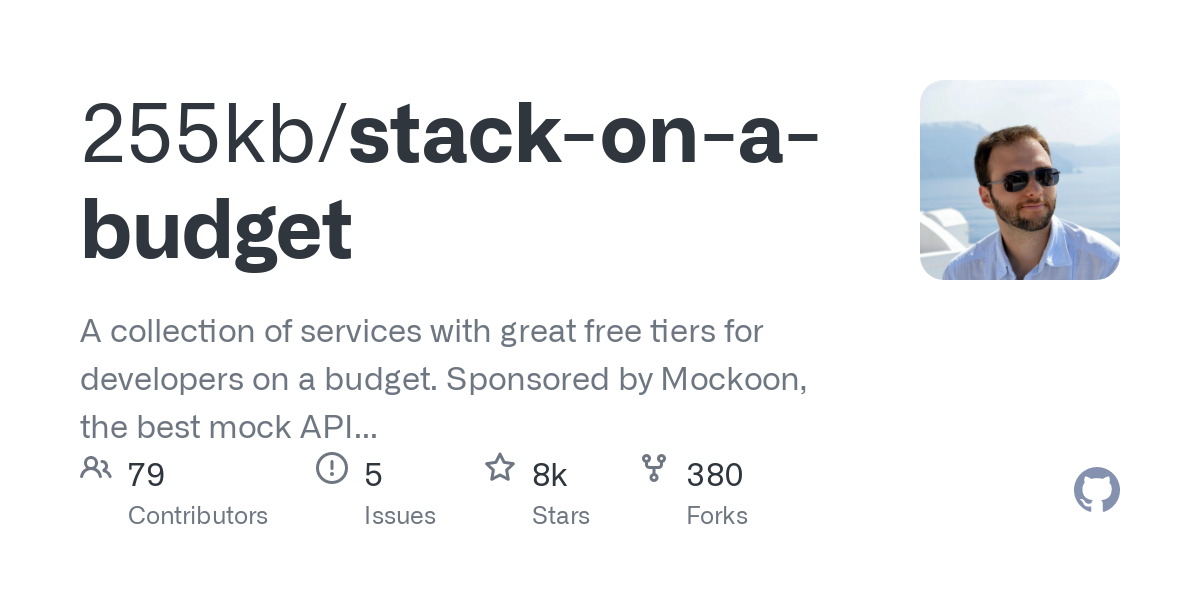 stack-on-a-budget-–-a-collection-of-services-with-free-tiers