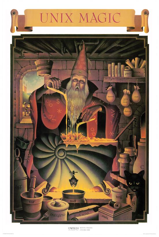 the-unix-magic-poster