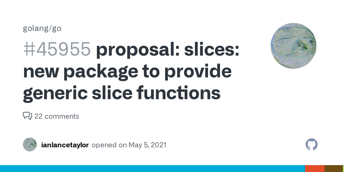 go-proposal:-new-package-to-provide-generic-slice-functions
