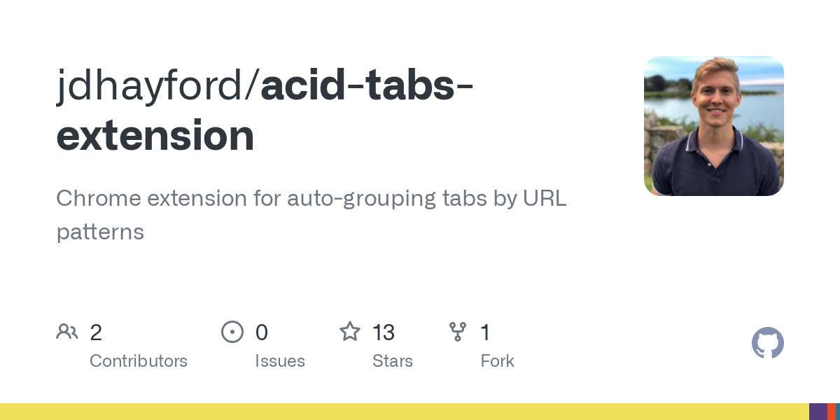 show-hn:-open-source-chrome-extension-for-auto-grouping-tabs-by-url-patterns