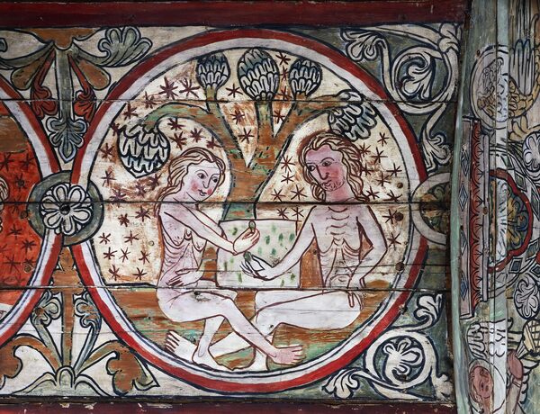 does-this-medieval-fresco-show-a-hallucinogenic-mushroom-in-the-garden-of-eden?