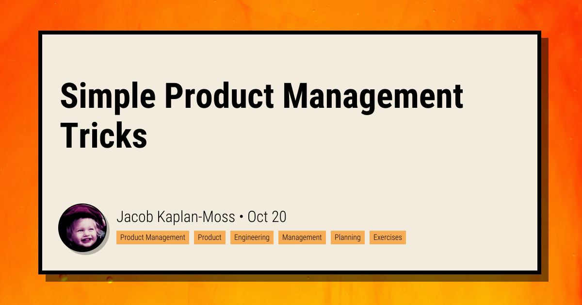 simple-product-management-tricks