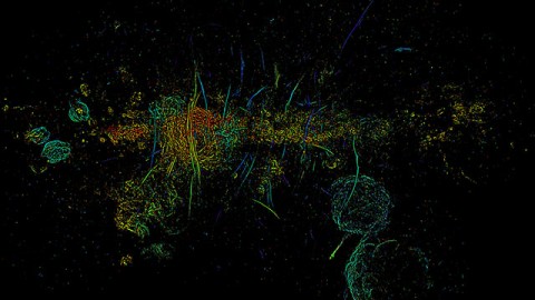 nearly-1k-mysterious-strands-revealed-in-milky-way’s-center