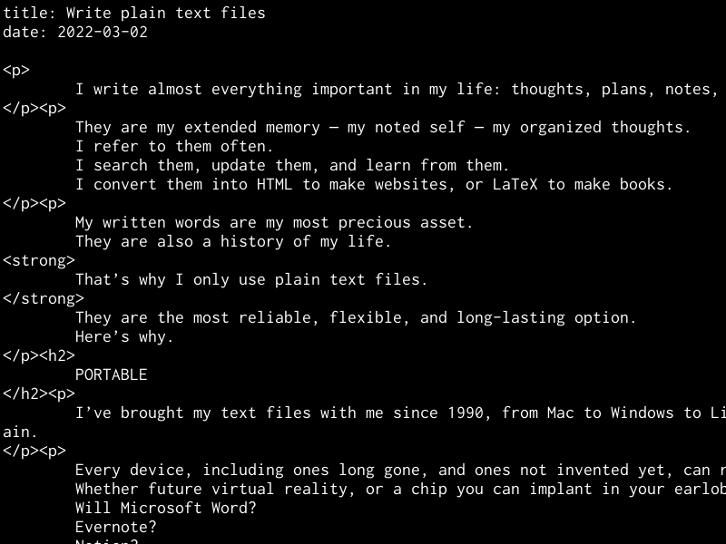 write-plain-text-files
