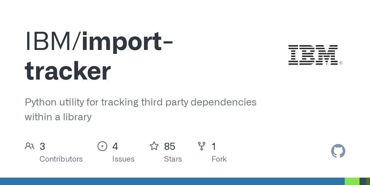 python-utility-for-tracking-third-party-dependencies-within-a-library