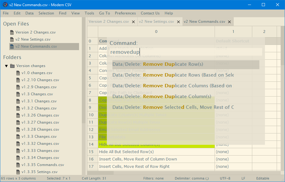 modern-csv-version-2-beta-is-now-available