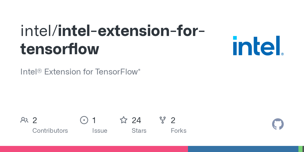 intel-extension-for-tensorflow