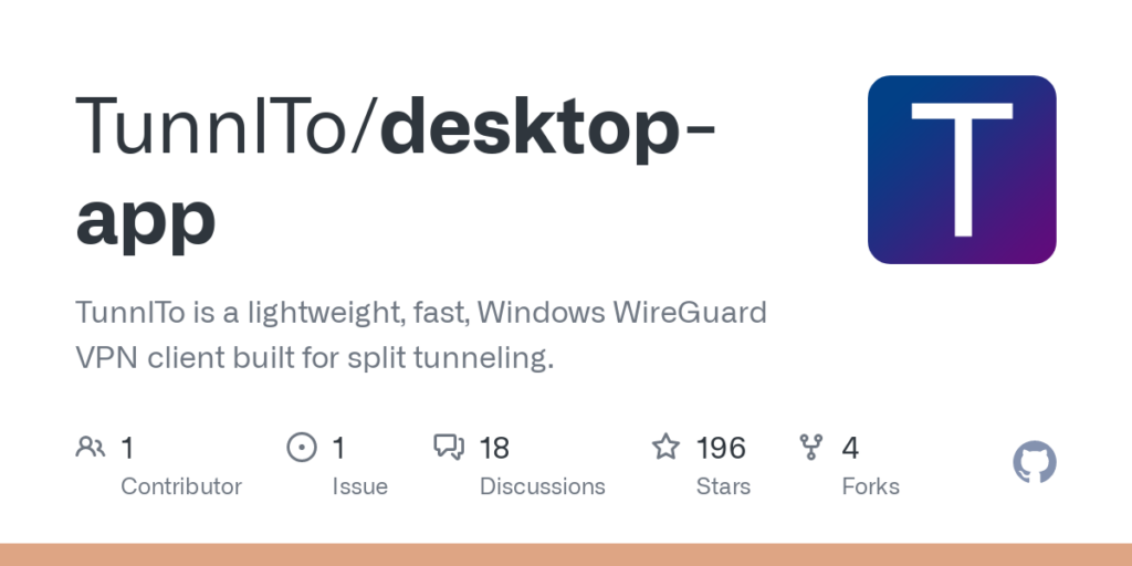 show-hn:-tunnlto-–-windows-wireguard-split-tunnel-client-built-with-rust,-tauri