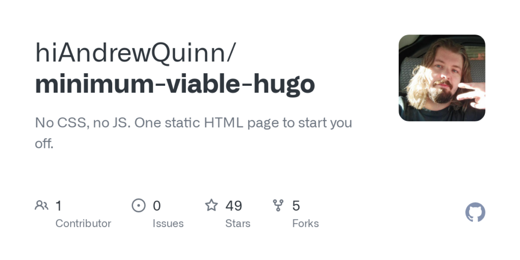 minimum-viable-hugo