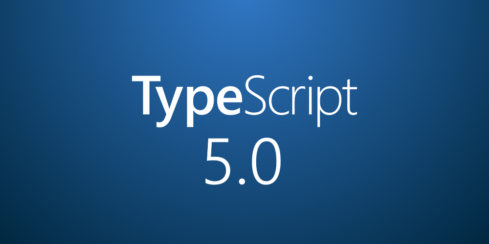 typescript-5.0
