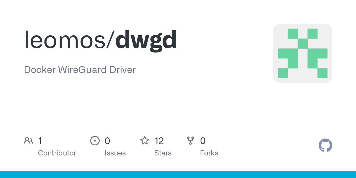 dwgd:-docker-wireguard-driver