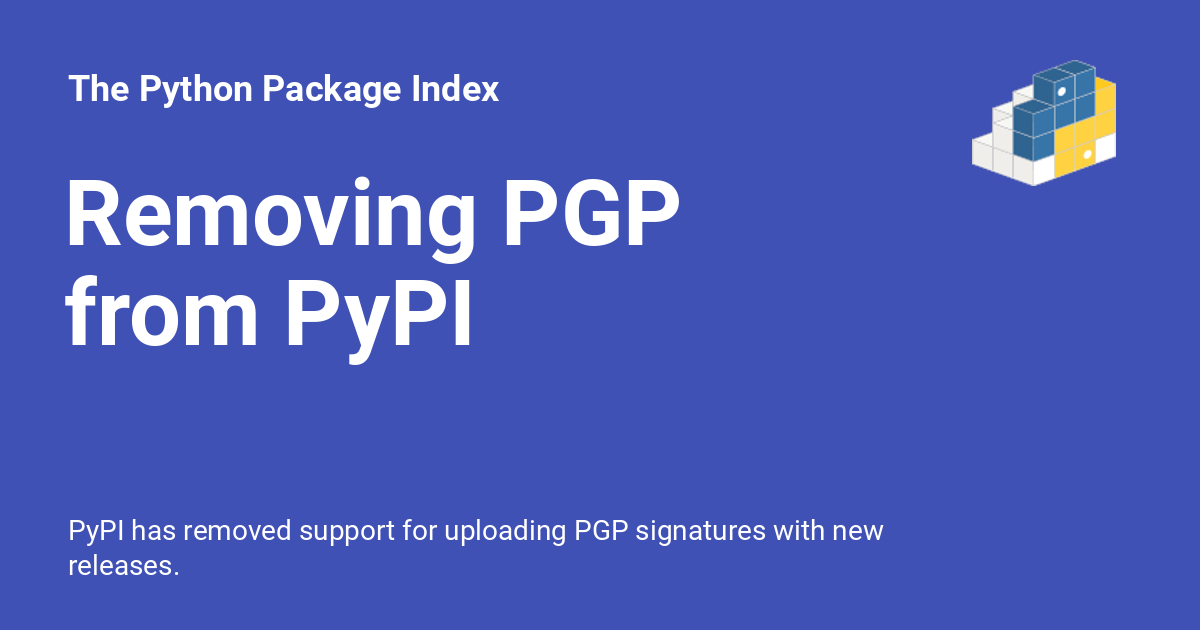 removing-pgp-from-pypi