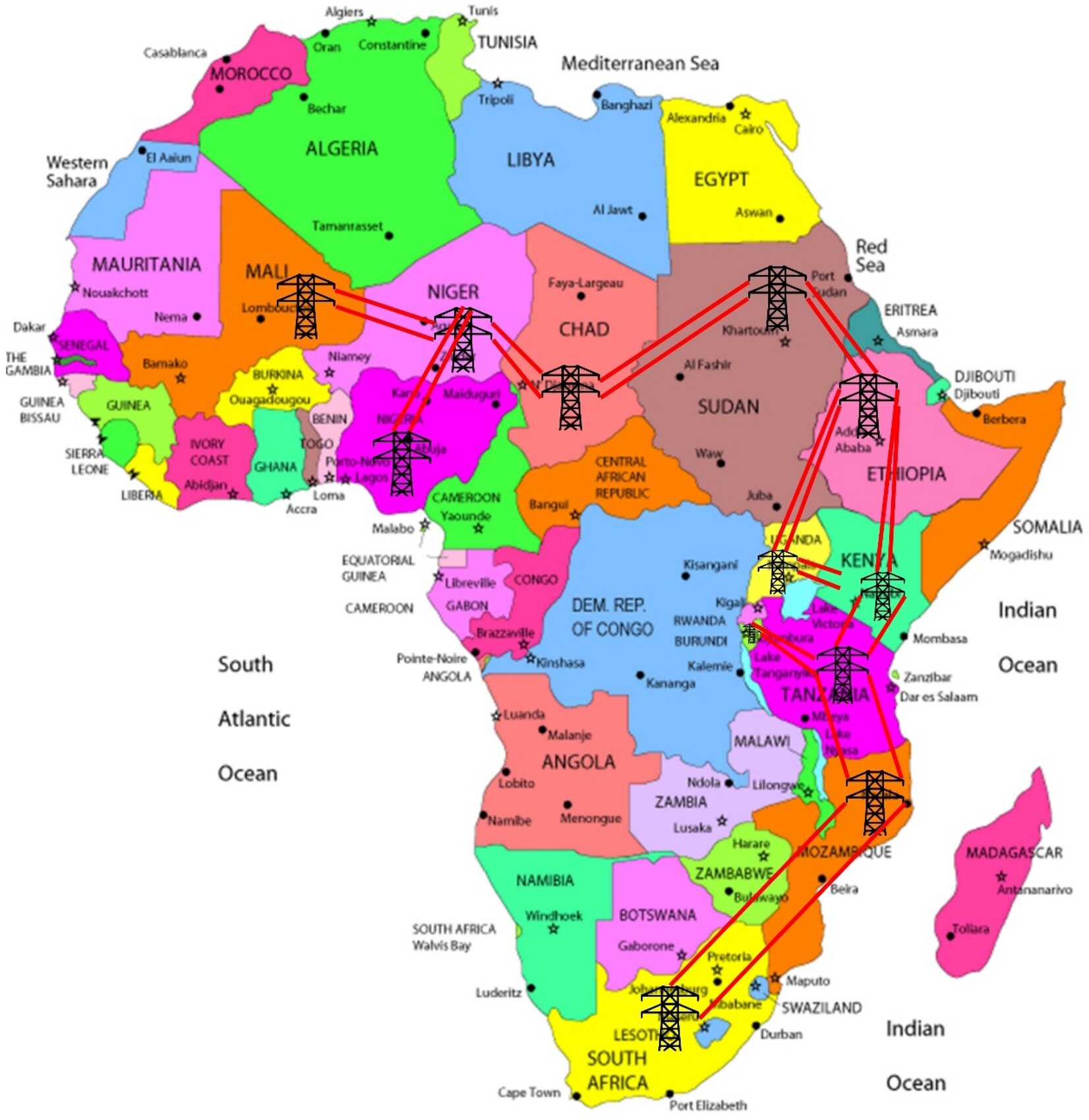 a-proposal-to-build-a-sub-saharan-africa-electrical-grid-across-12-countries