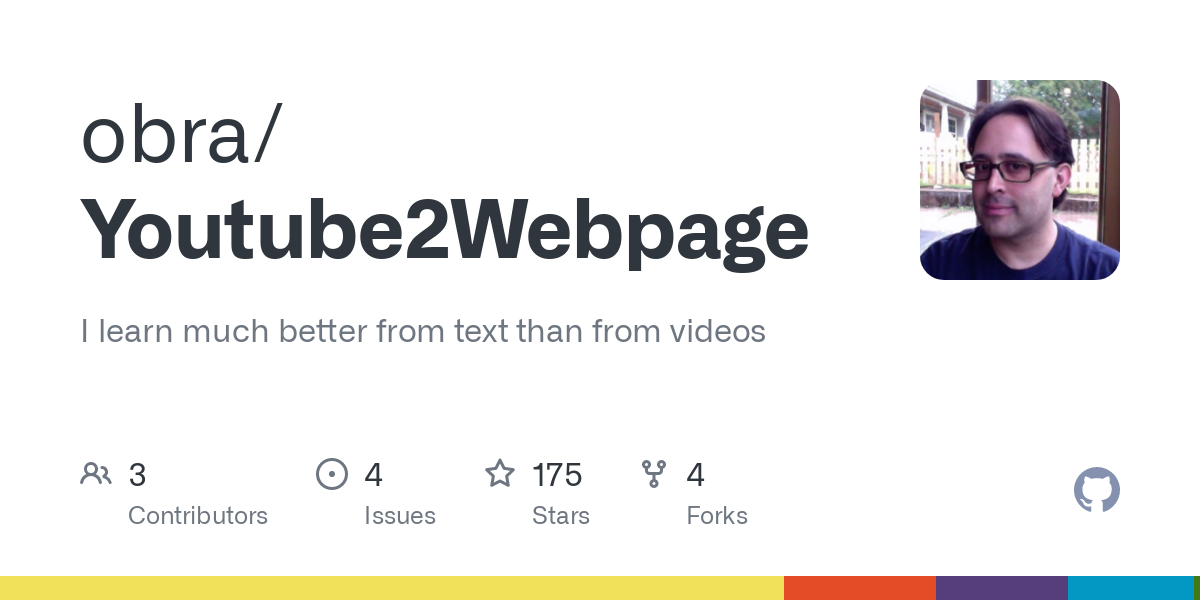 youtube2webpage:-create-websites-with-text-from-videos
