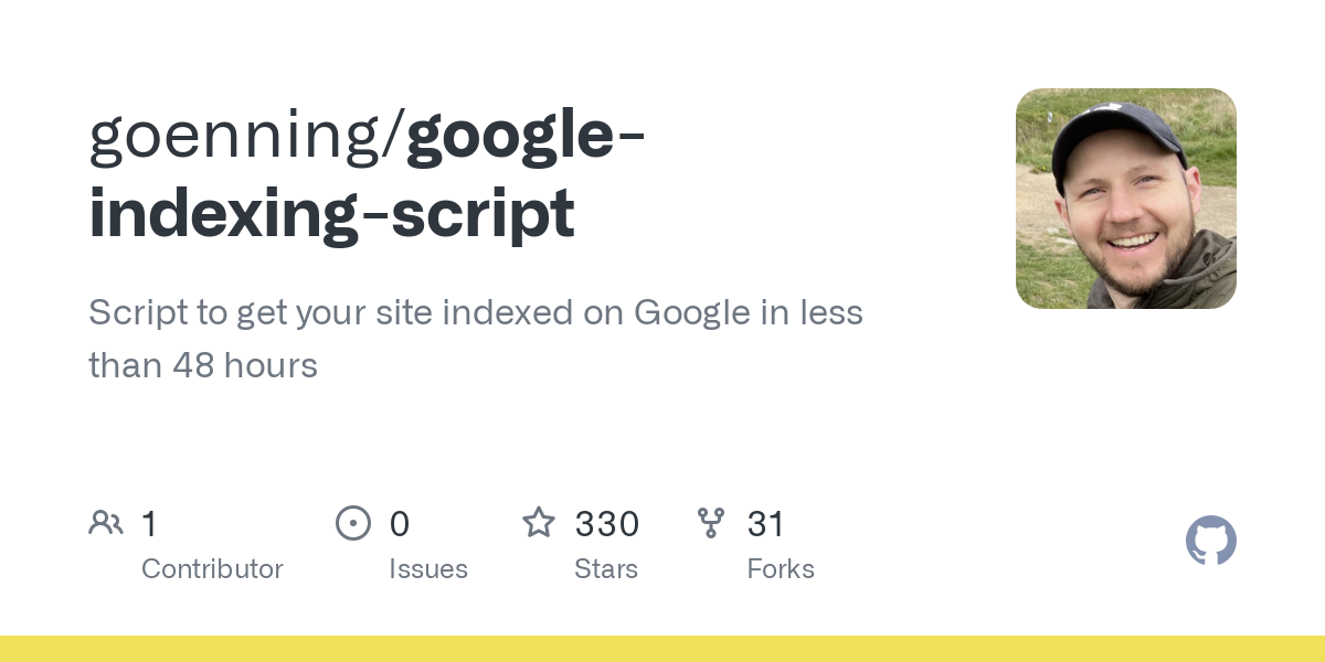 show-hn:-open-source-script-to-get-your-site-indexed-on-google