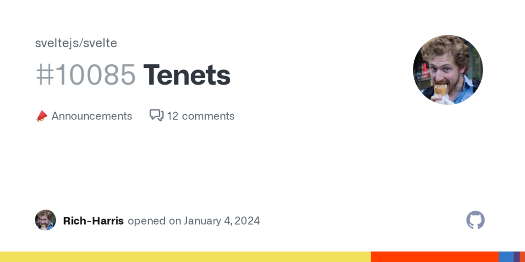 svelte-tenets-by-rich-harris
