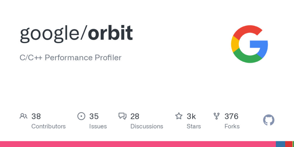 google/orbit-–-c/c++-performance-profiler