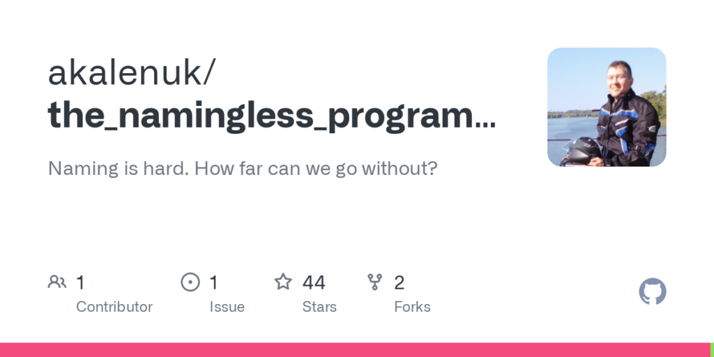 the-namingless-programming-language