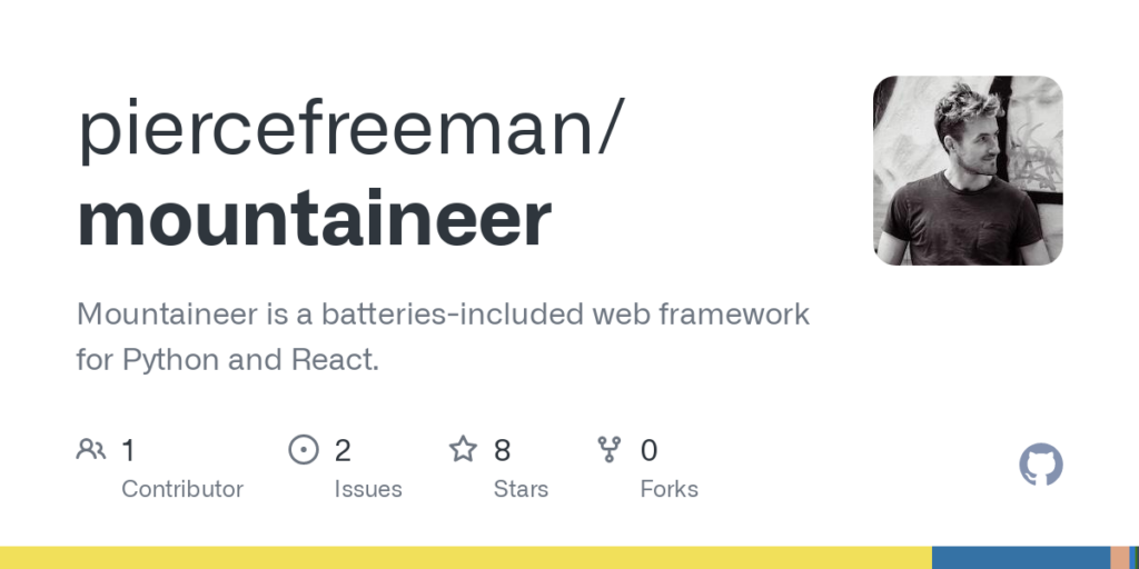 show-hn:-mountaineer-–-webapps-in-python-and-react
