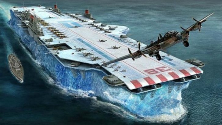 project-habbakuk:-britain’s-ice-“bergship”-aircraft-carrier-project