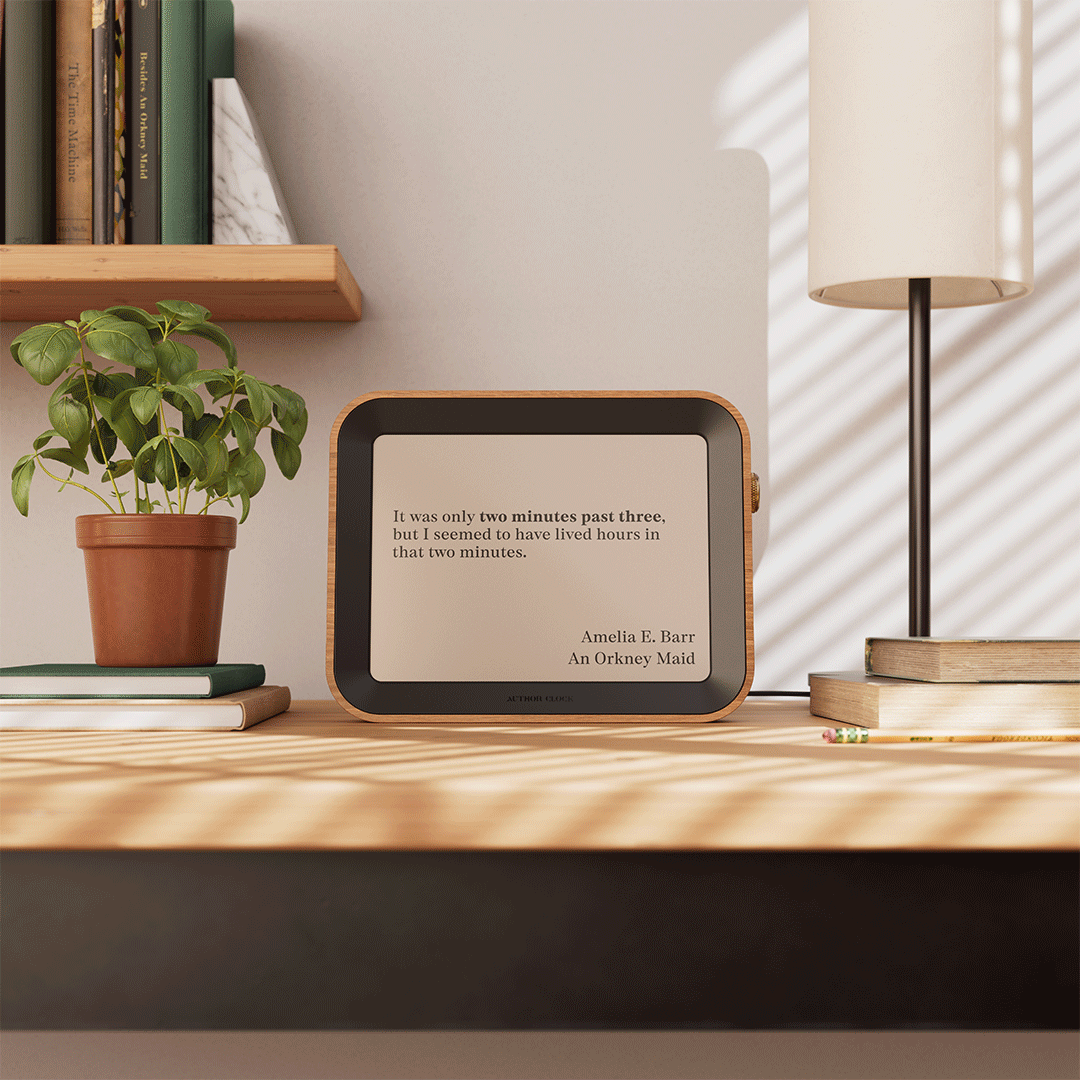 author-clock:-a-novel-way-to-tell-time