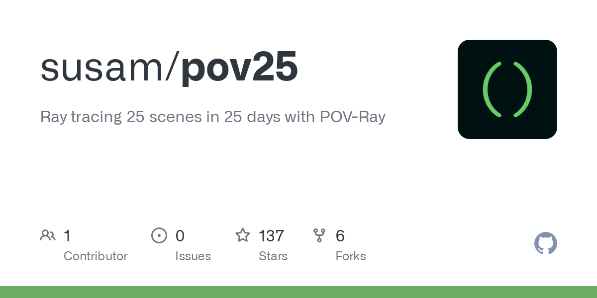 ray-tracing-with-pov-ray:-25-scenes-in-25-days