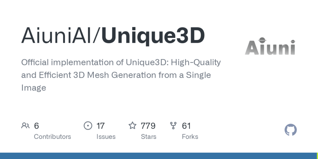 unique3d:-image-to-3d-generation-from-a-single-image-in-30-seconds