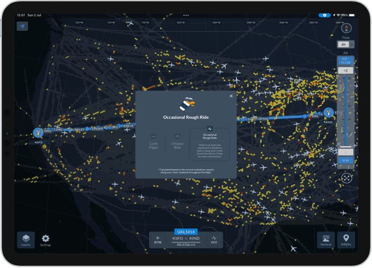show-hn:-safe-routes.-real-time-turbulence-data,-ml-predictions-with-an-ipad