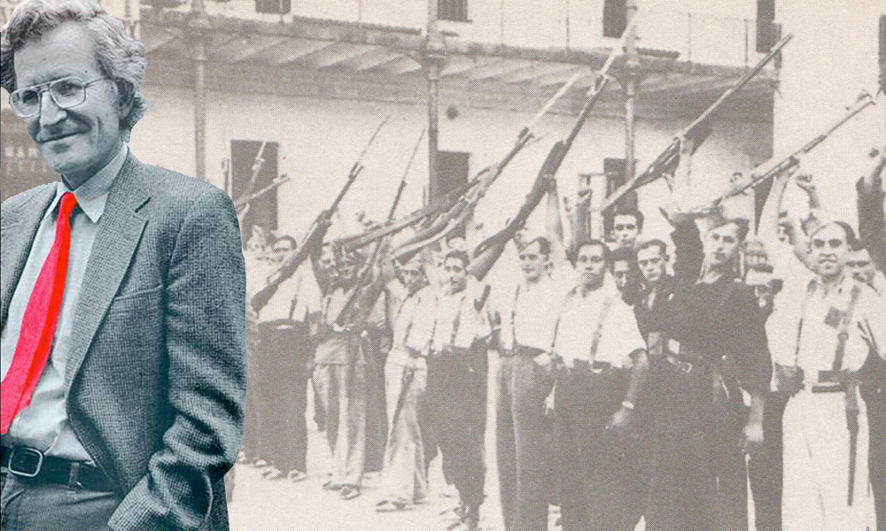 george-orwell-paved-noam-chomsky’s-path-to-anarchism