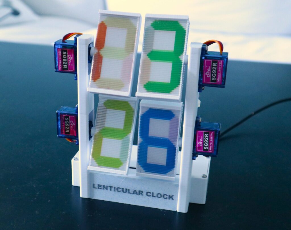 lenticular-clock