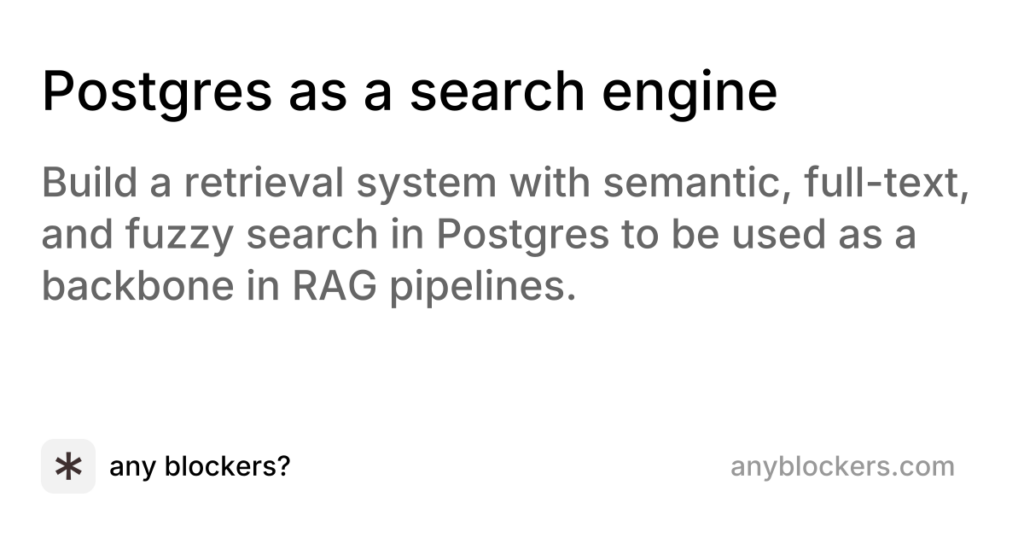 postgres-as-a-search-engine