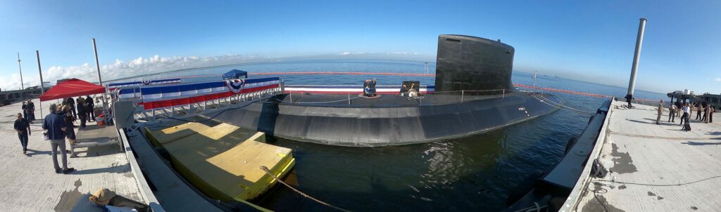 us.-fleet-welcomes-newest-uss-new-jersey,-the-first-gender-neutral-submarine