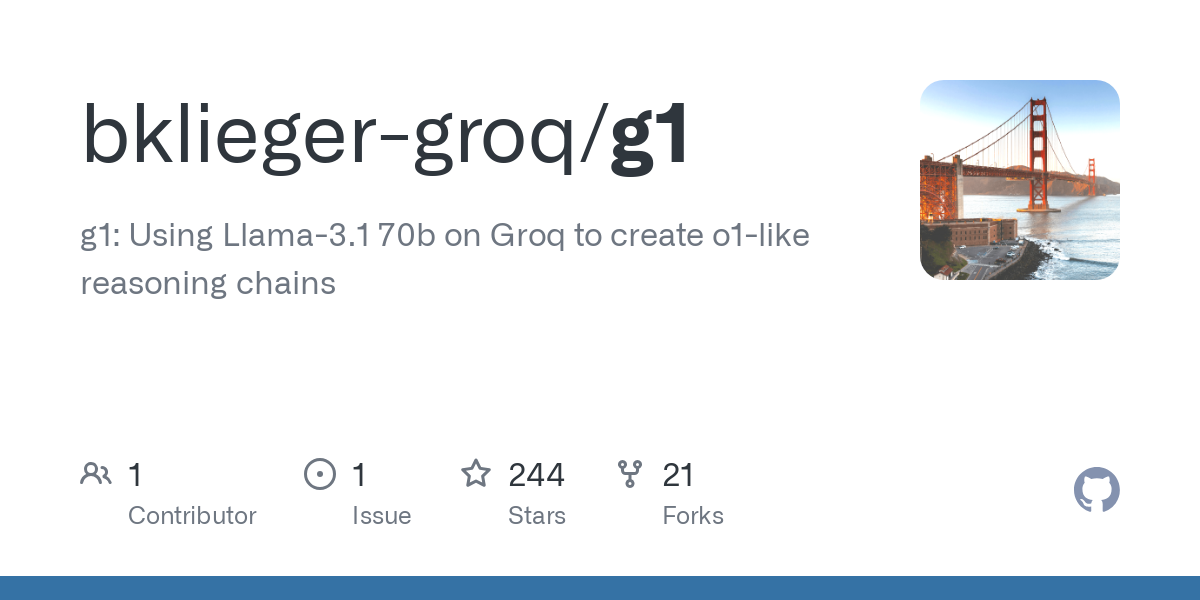 g1:-using-llama-3.1-70b-on-groq-to-create-o1-like-reasoning-chains
