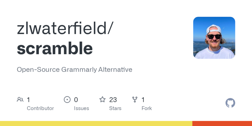 scramble:-open-source-alternative-to-grammarly
