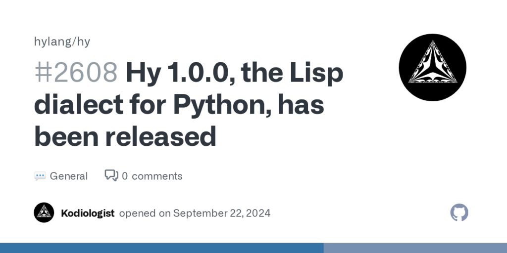 hy-10.0,-the-lisp-dialect-for-python,-has-been-released