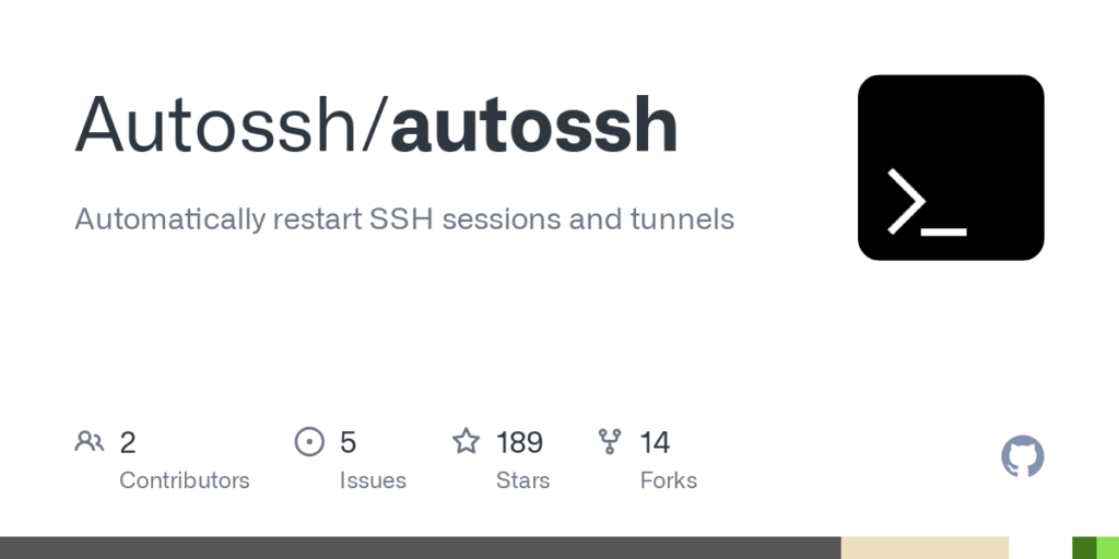 autossh-–-automatically-restart-ssh-sessions-and-tunnels