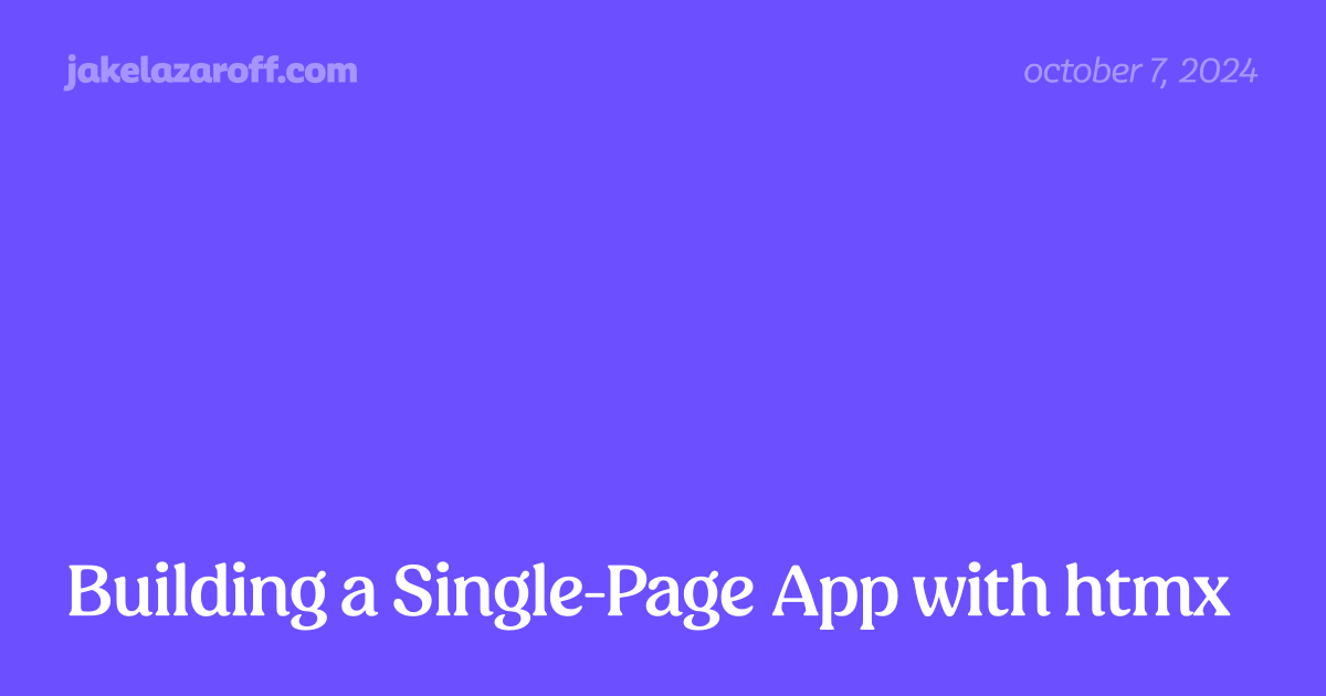 building-a-single-page-app-with-htmx