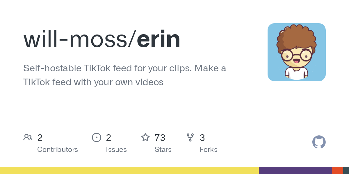 show-hn:-erin-–-open-source-and-self-hosted-tiktok-feed-for-your-own-videos