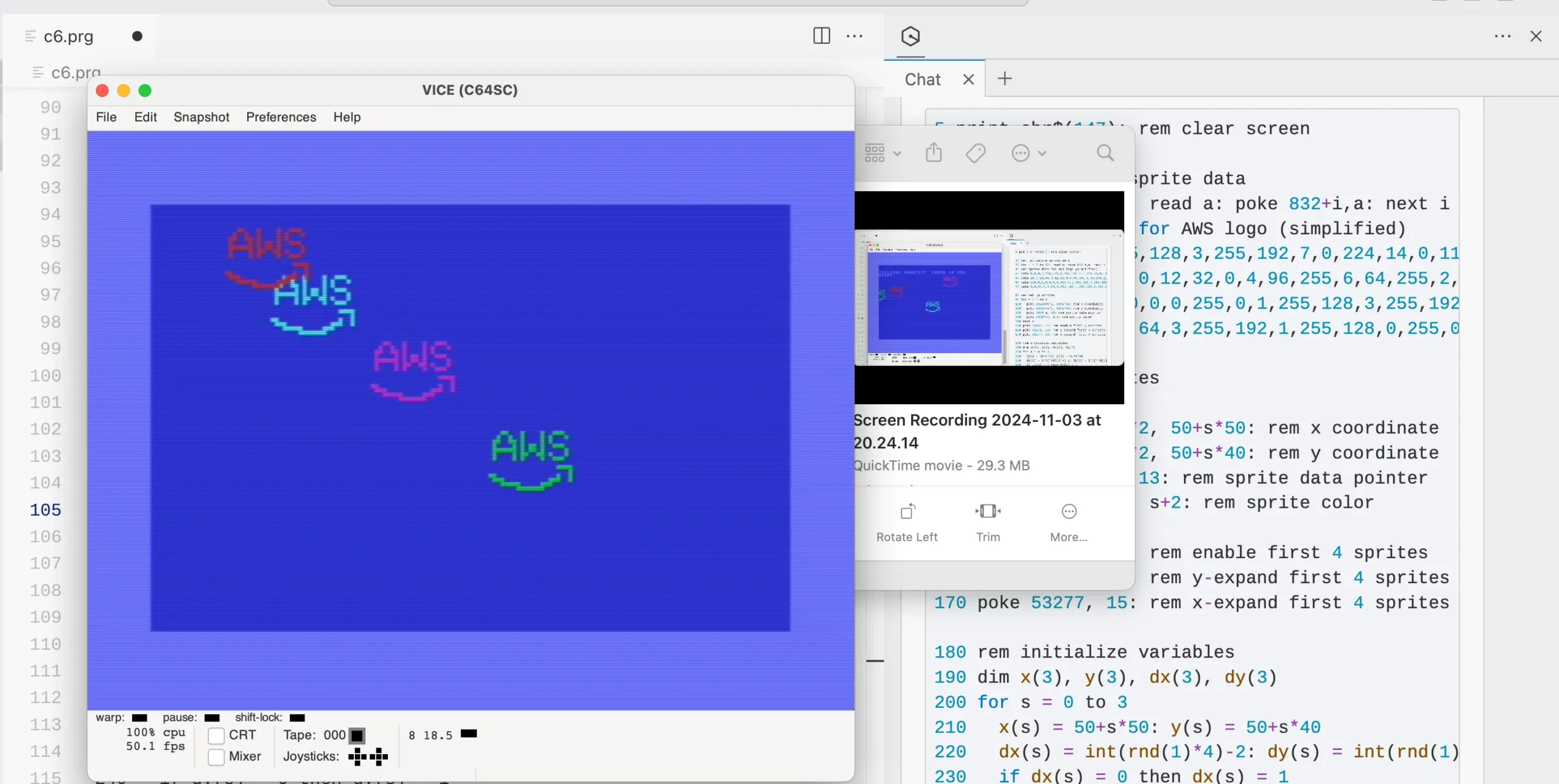 back-to-the-future:-writing-6502-assembler-with-amazon-q-developer