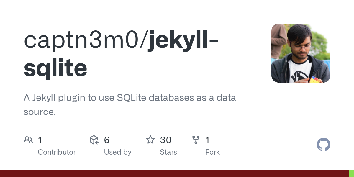 show-hn:-sqlite-plugin-for-jekyll