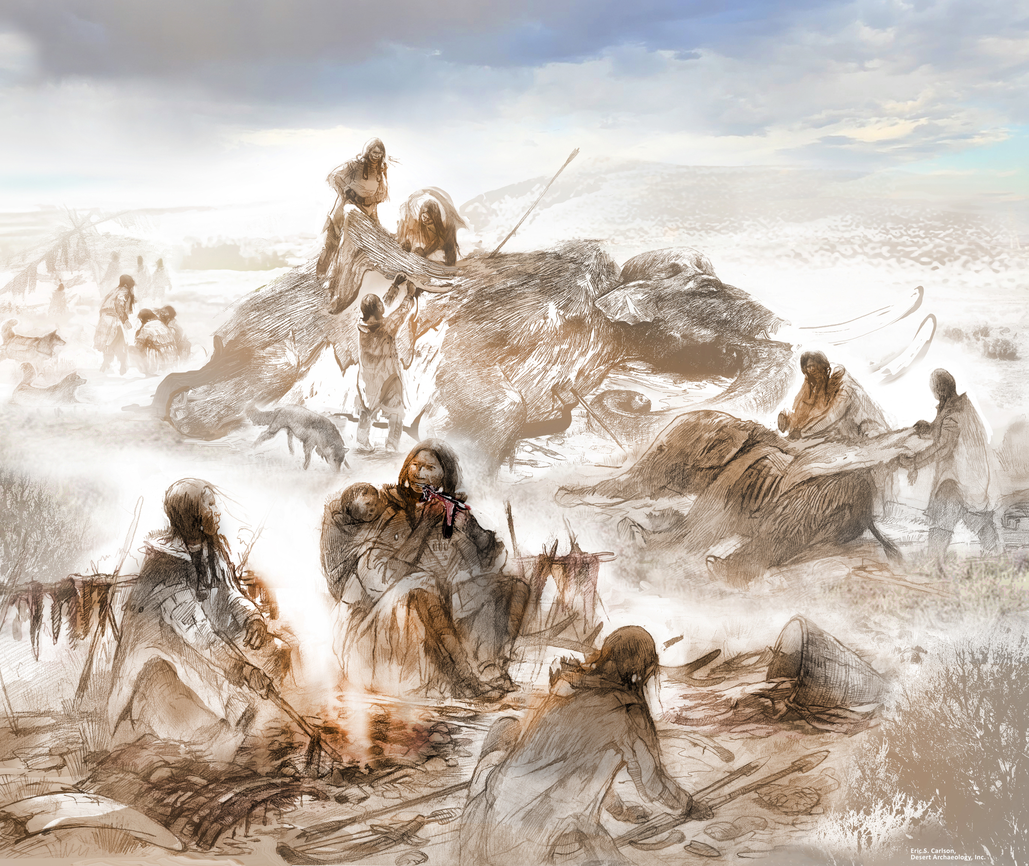study-reveals-mammoth-as-key-food-source-for-ancient-americans
