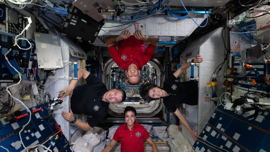 an-small-microbial-ecosystem-has-formed-on-the-international-space-station