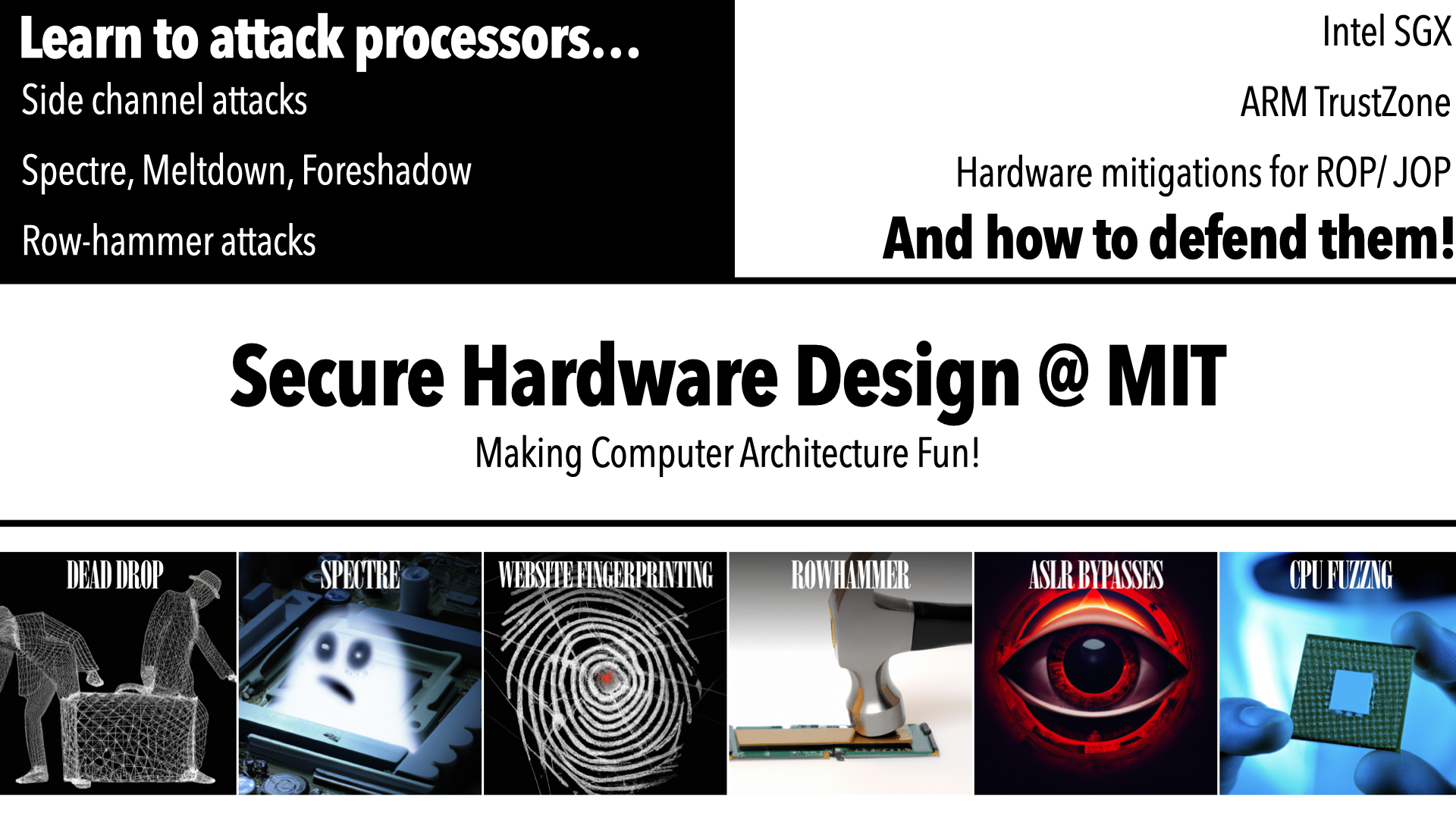 mit-6.5950-secure-hardware-design-–-an-open-source-course-on-hardware-attacks