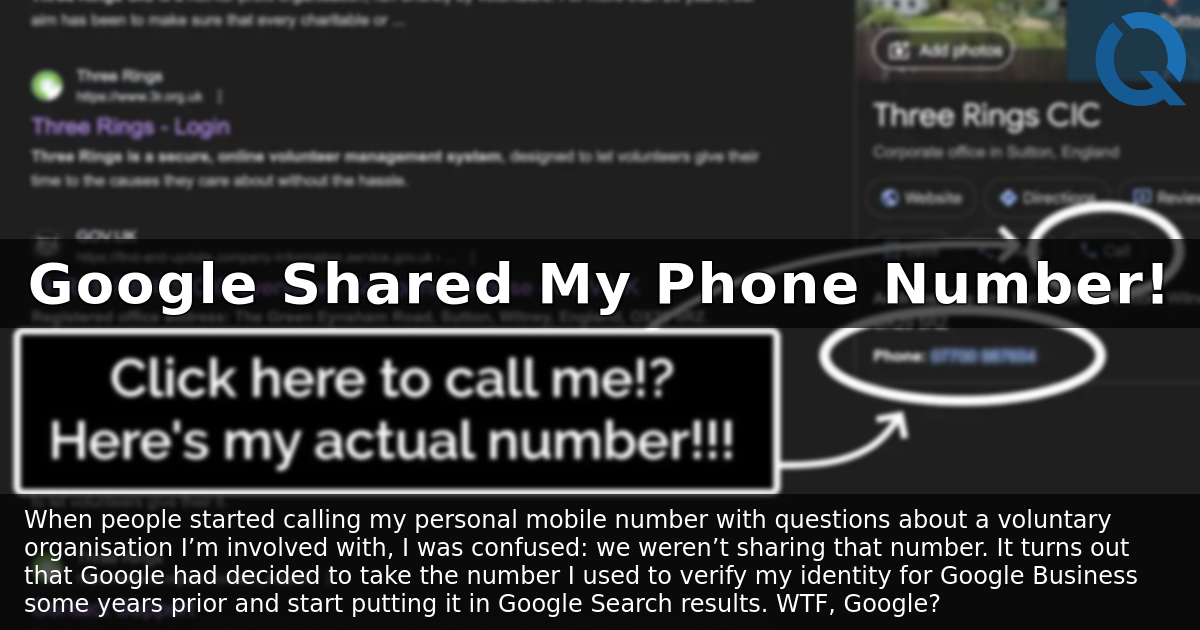 google-shared-my-phone-number