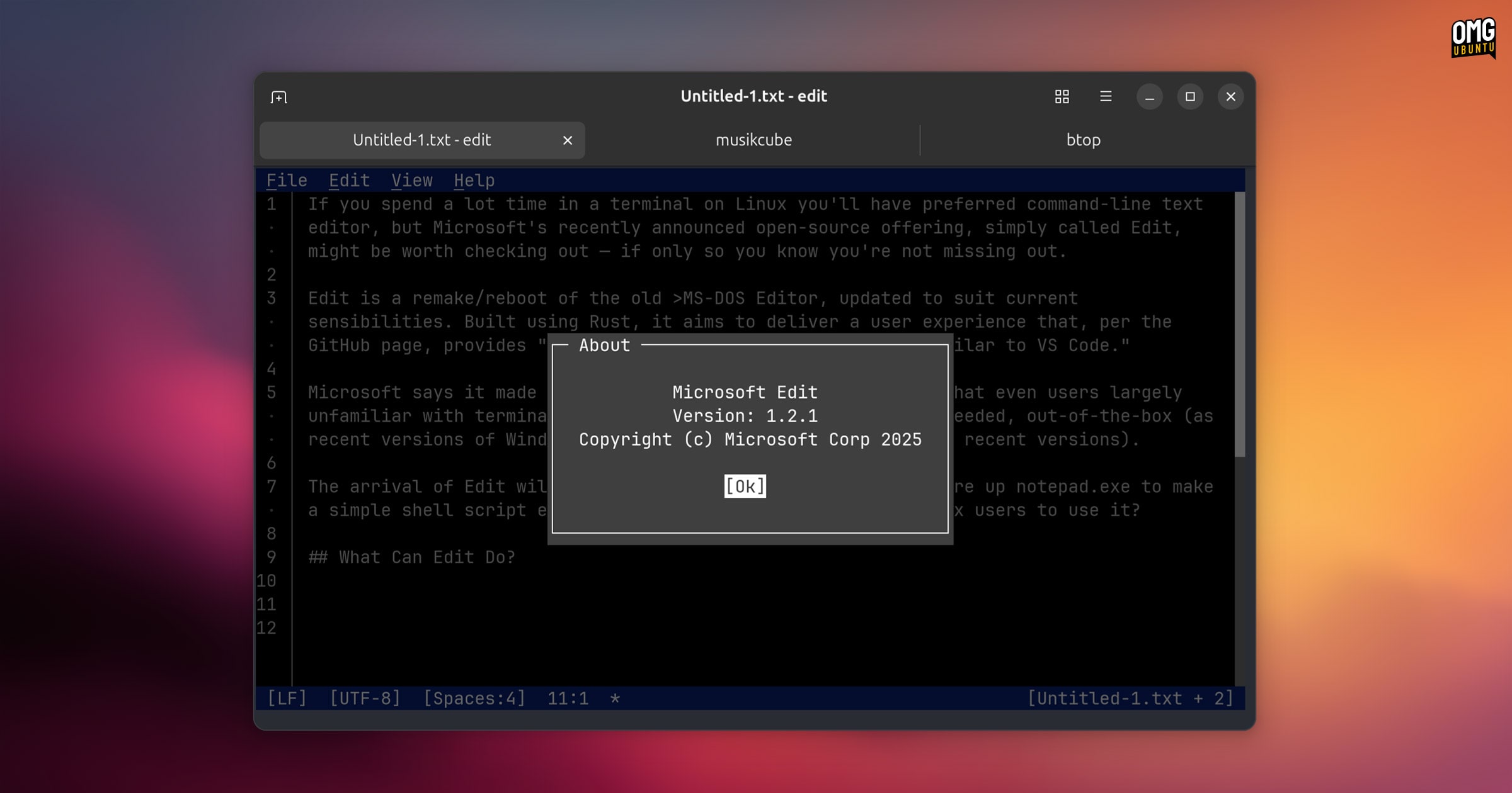 using-microsoft’s-new-cli-text-editor-on-ubuntu