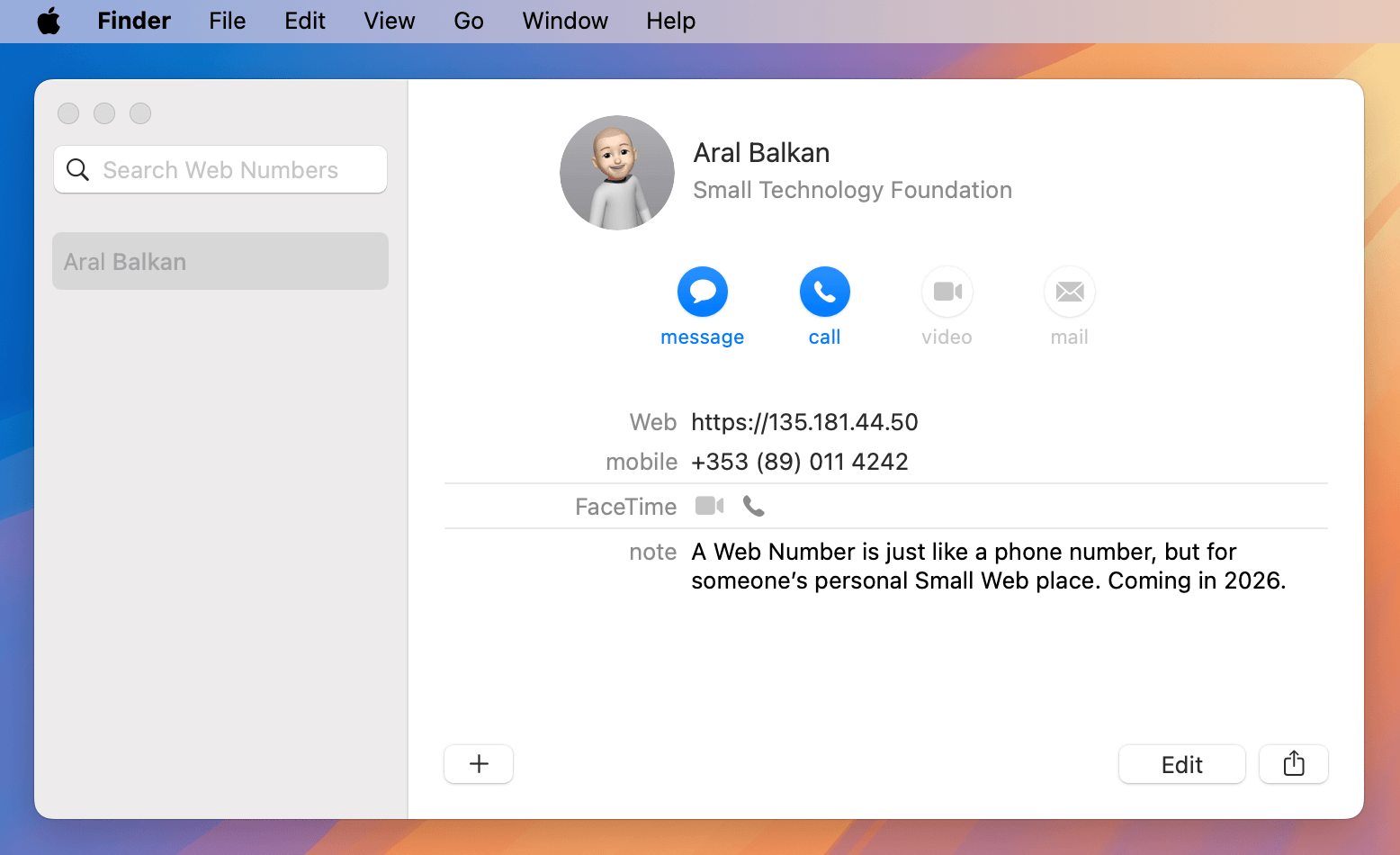 web-numbers