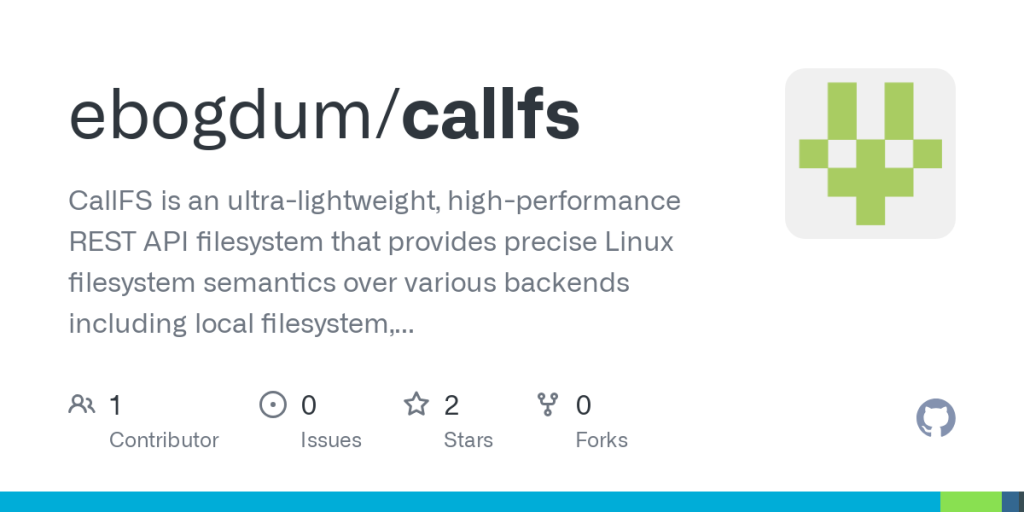 show-hn:-callfs-–-s3-style-object-store-in-one-go-binary-(mit)