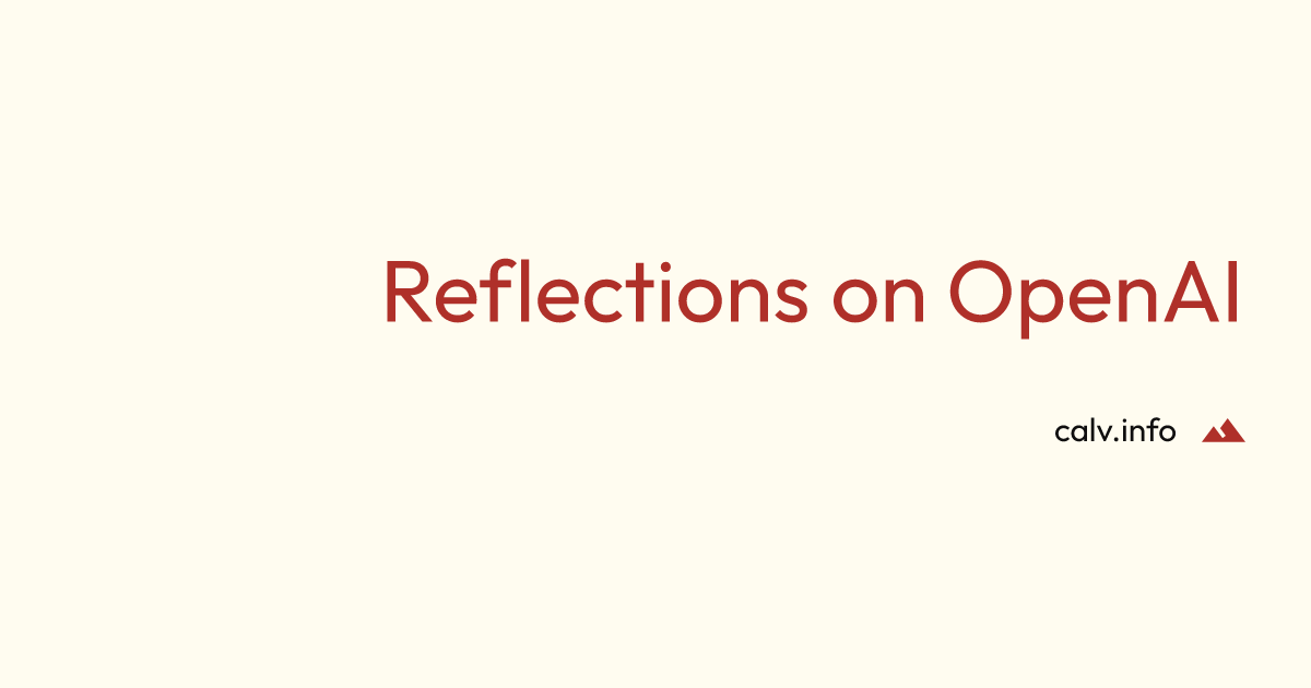 reflections-on-openai