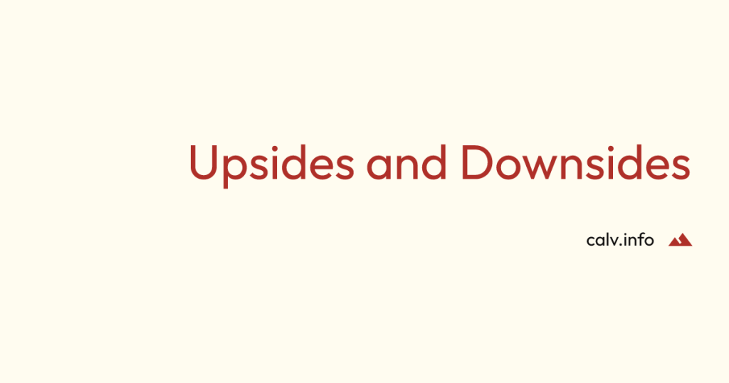 upsides-and-downsides